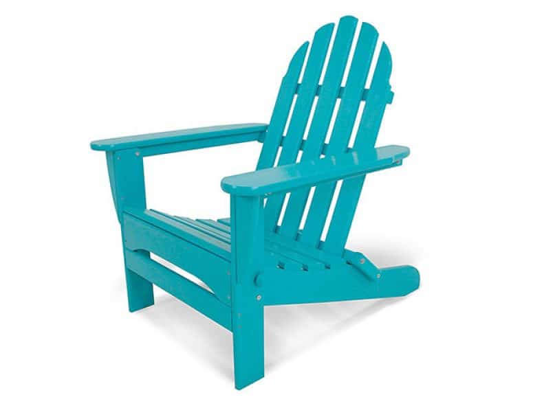 10 Best Plastic Adirondack Chairs Cool Things To Buy 247   Polywood Classic Folding Adirondack Chair 788x591 