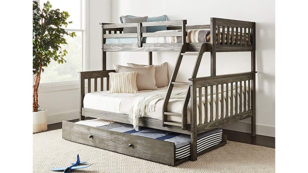 Donco Kids Mission Bunk Bed with Trundle