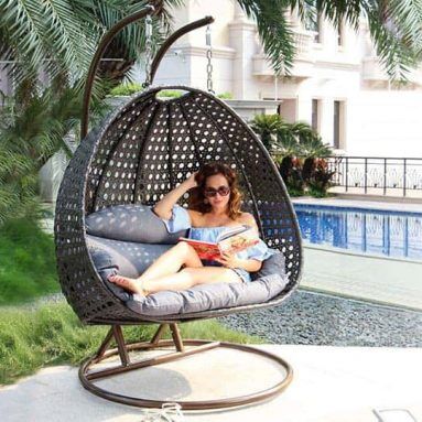 2 Person Hanging Egg Chair