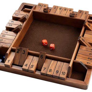 4-Way Shut The Box Dice Game