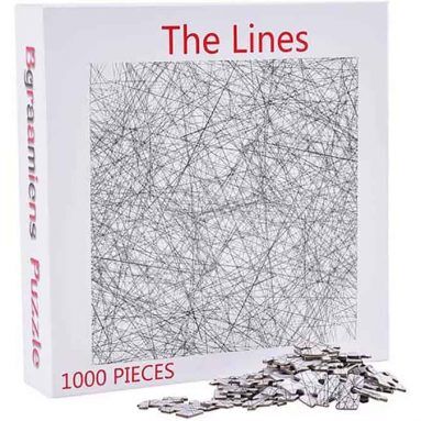 The Lines 1000 Pieces Jigsaw Puzzle